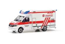 Herpa 098182 - H0 - MAN TGE Fahrtec RTW Johanniter Hamburg